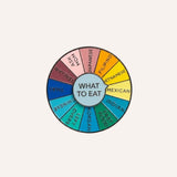 Pin What to Eat Multicolor