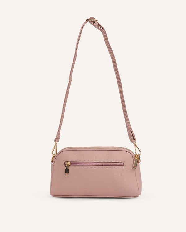 Cartera Baguette Pu Rosa