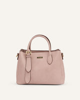 Cartera de Mano Satchel Pu Rosa