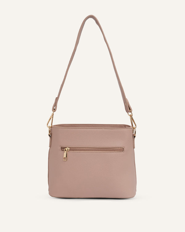 Cartera Balde Crossbody Pu Peruanísima Rosa