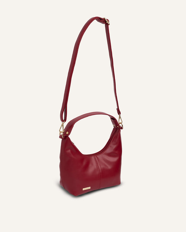 Cartera Baguette Crossbody Mini Rojo