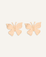 Aretes Trendy Mariposa Dorado