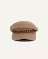 Boina Soft Trenza Camel