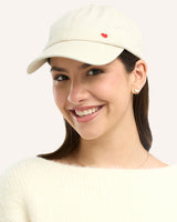 Gorro Moda Corazón Blanco