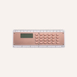 Regla Calculadora 15 cm Rosa