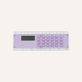 Regla Calculadora 15 cm Lila