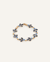 Pulsera Trendy Hojas Dorado