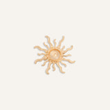 Broche Moda Sol Dorado