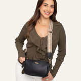 Cartera Crossbody Moda Negro