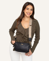 Cartera Crossbody Moda Negro