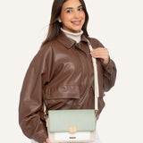 Cartera Crossbody Moda Verde