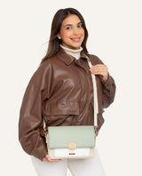 Cartera Crossbody Moda Verde
