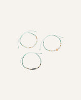 Set Pulseras Moda Dorado