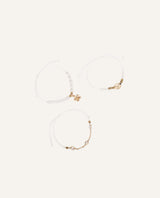 Set Pulseras Moda Dorado
