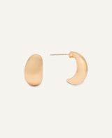 Aretes Moda Circular Dorado