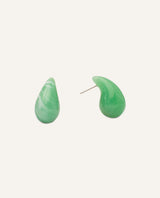 Aretes Trendy Agatha Verde