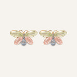 Aretes Trendy Mariposa Pastel