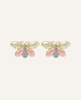 Aretes Trendy Mariposa Pastel