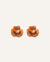 Aretes Trendy Flor Carey