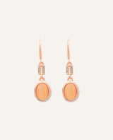 Aretes Largos Moda Dorado