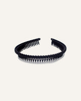 Vincha Moda Con Peineta Negro