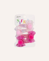 Set Ganchos Tic Tac Niña Rosa