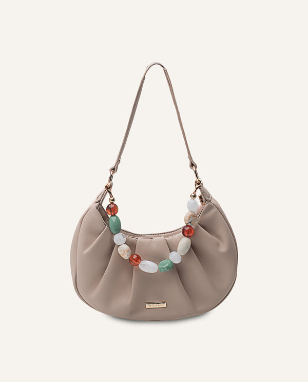 Cartera Crossbody Moda Beige