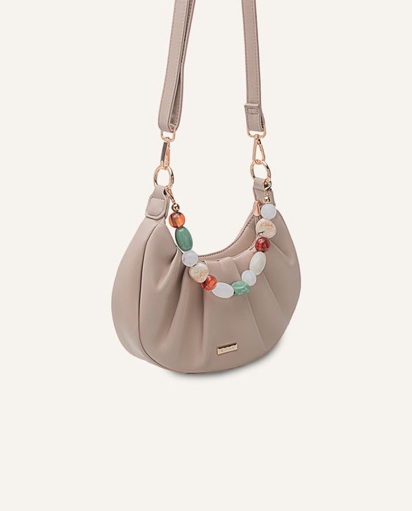 Cartera Crossbody Moda Beige