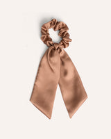 Colet Scrunchie Lazo Marrón