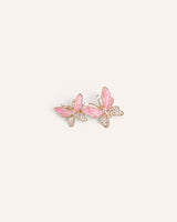 Gancho Mini Mariposas Dorado