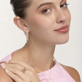 Aretes Premium Zircón Luz Dorado – miniatura