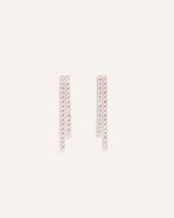 Aretes Premium Zircón Gleam Dorado