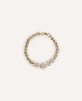 Pulsera Premium Zircón Blossom Dorado