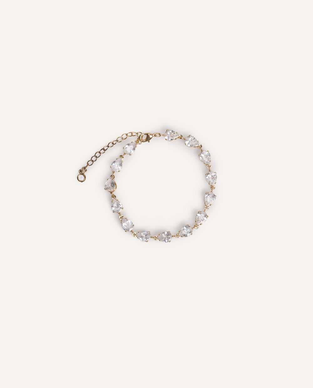 Pulsera Premium Zircón Luminary Dorado