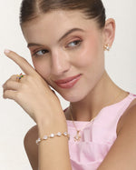 Pulsera Premium Zircón Luminary Dorado – miniatura 2