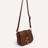 Cartera Morral Flap Sienna Marrón – miniatura
