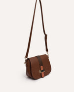 Cartera Morral Flap Sienna Marrón – miniatura 2