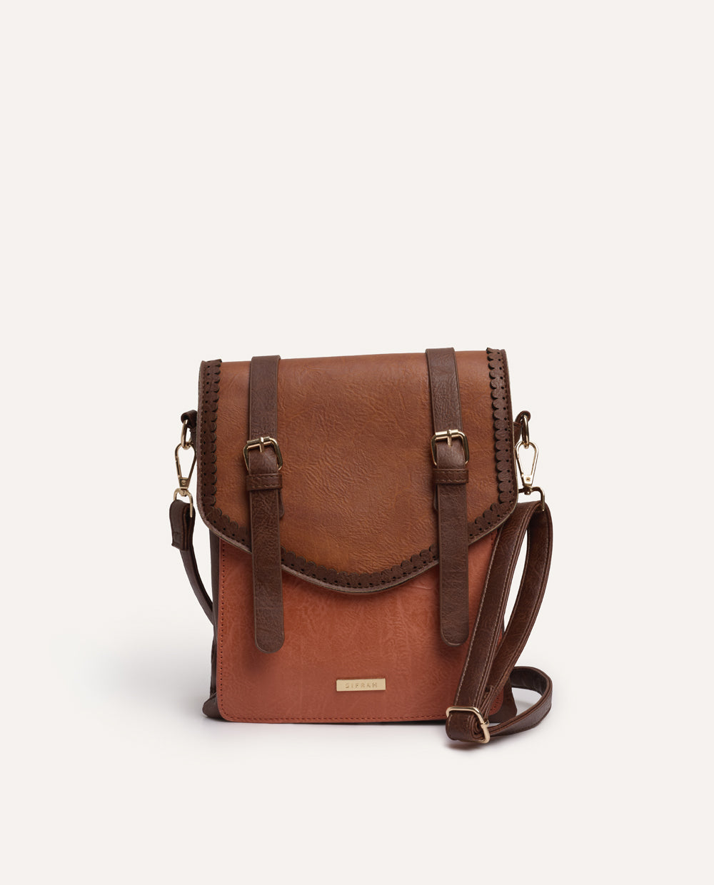 Cartera Morral Flap Naranja