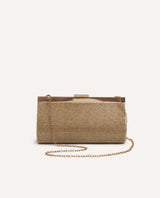 Cartera Vanité Clutch Luxe Dorado
