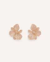 Aretes Grandes Trendy Brisa Dorado
