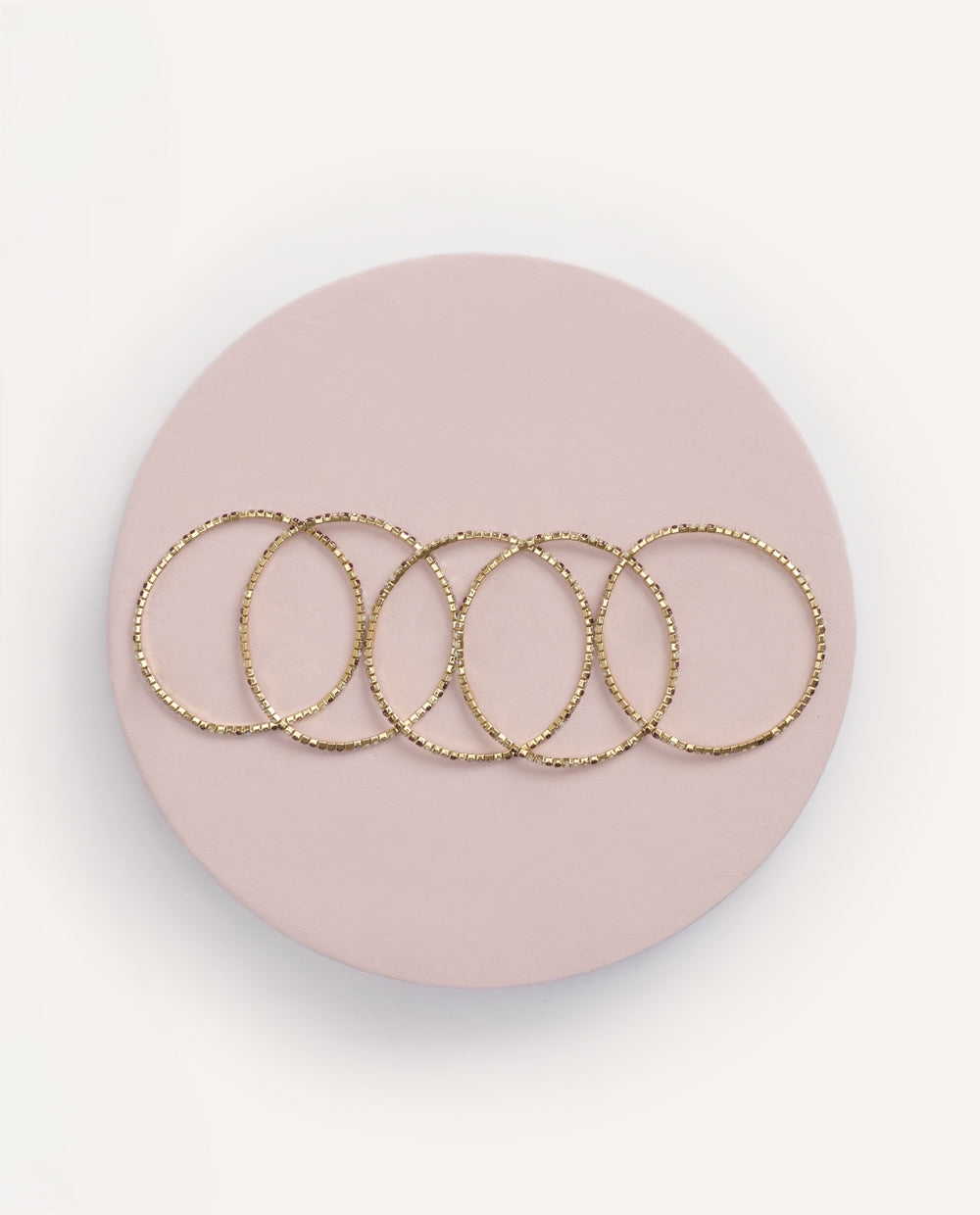 Set Pulseras Trendy Aria Dorado – vista 2