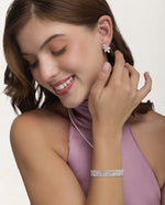 Set Pulseras Trendy Aria Plateado – miniatura 3