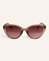 Lentes de Sol Cat Eye Beige
