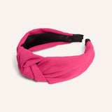 Vincha Diadema Velvet Glam Fucsia – miniatura