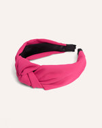 Vincha Diadema Velvet Glam Fucsia – miniatura 2