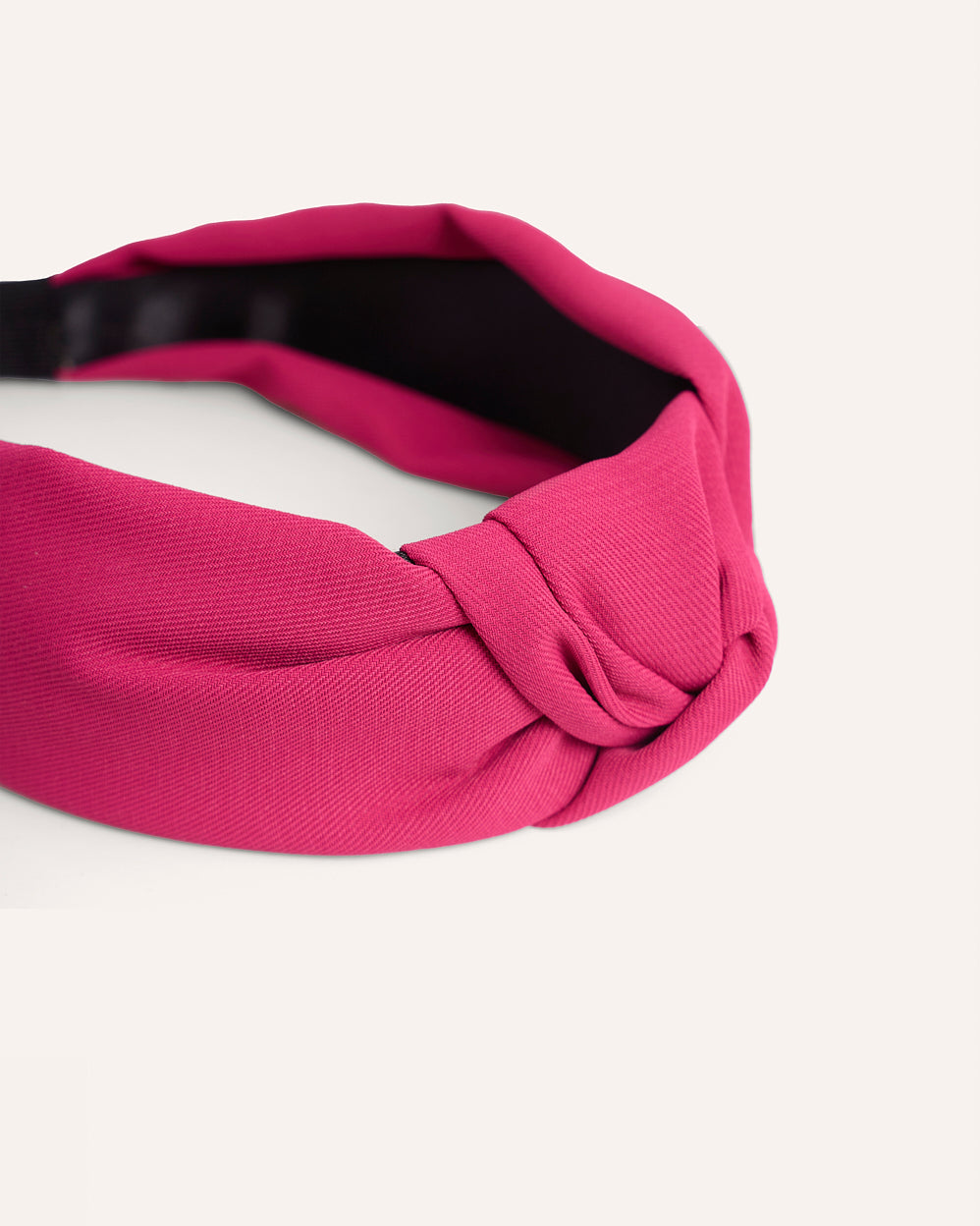 Vincha Diadema Velvet Glam Fucsia – foto 3