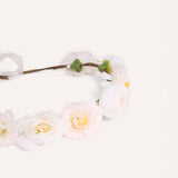 Vincha Corona de Flores Blancas – miniatura