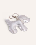 Llavero Pets Dog Plateado – miniatura 2