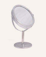 Espejo Pequeño Circular Plateado – miniatura 1