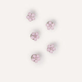 Mini Clips Diseño de Flor Rosa – miniatura